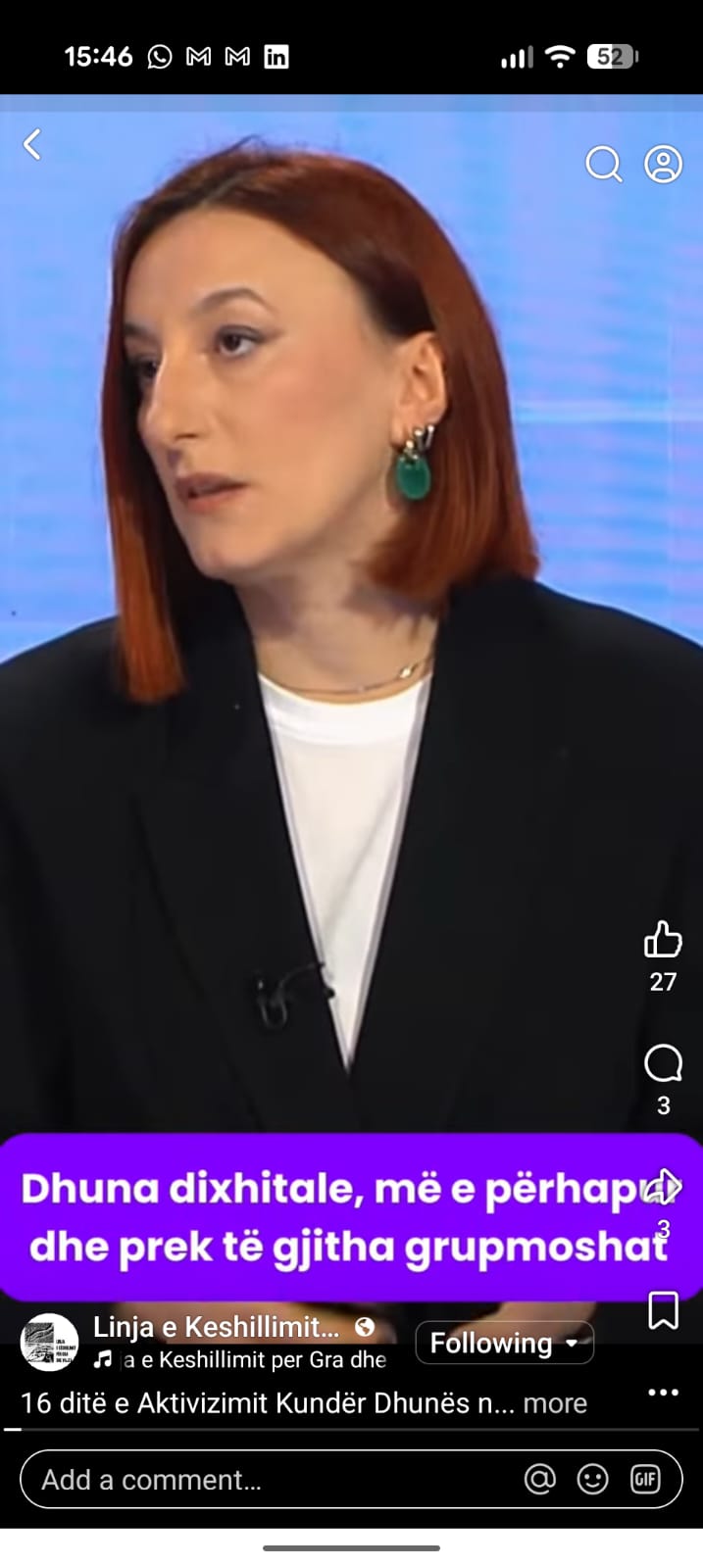 Increasing Reports and New Forms of Violence: Interview on RTSH 24